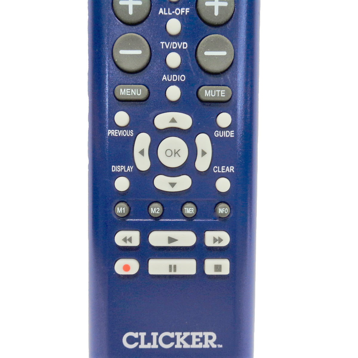 Clicker C 01v.2 Pre Owned 8 Device Learning Universal Remote