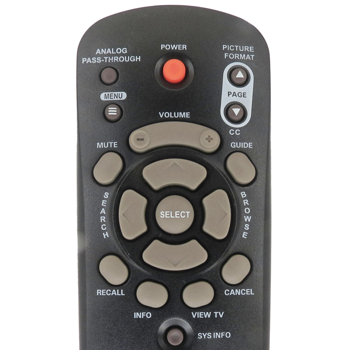Dish Network® 160948 PreOwned Satellite TV Receiver Remote Control Corner Store Remotes