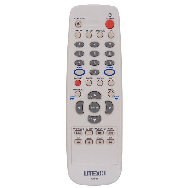 LiteOn RM-11 Pre-Owned Factory Original DVD Recorder Remote Control