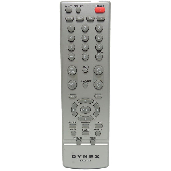 Dynex ZRC-102 Pre-Owned Factory Original TV Remote Control