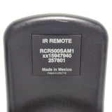 RCA 257801 Pre-Owned Original Satellite TV Receiver Remote Control