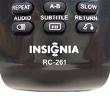 Insignia RC-261 Pre-Owned Factory Original TV/DVD Combo Remote Control