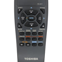 Toshiba VC-617 Pre-Owned Factory Original VCR Remote Control
