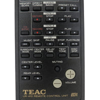 Teac UR-410 Pre-Owned Factory Original Audio System Remote Control