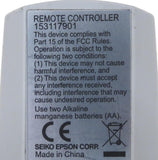 Epson 153117901 Pre-Owned Factory Original Projector Remote Control