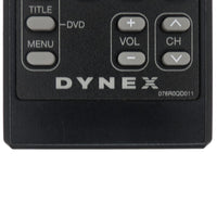 Dynex 076R0QD011 Pre-Owned Original TV/DVD Combo Remote Control