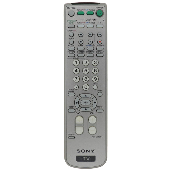 Sony RM-YD001 Pre-Owned Factory Original Television Remote Control