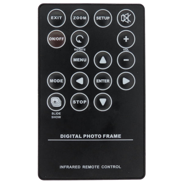 Unbranded 002 Black Pre-Owned Digital Photo Frame Remote Control