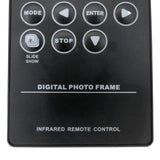 Unbranded 002 Black Pre-Owned Digital Photo Frame Remote Control