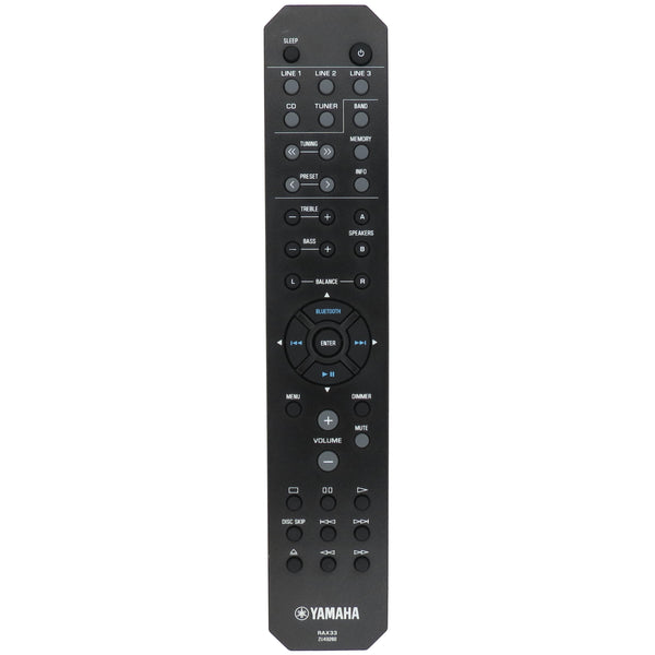 Yamaha RAX33 Pre-Owned Factory Original Receiver Remote Control