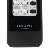 Onkyo RC-670E Pre-Owned Original iPod Docking Station Remote Control