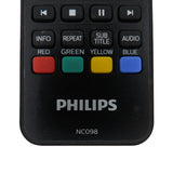 Philips NC098 Pre-Owned Factory Original Blu-Ray Player Remote Control