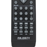 Majority MAJ-DVD Pre-Owned Factory Original DVD Player Remote Control
