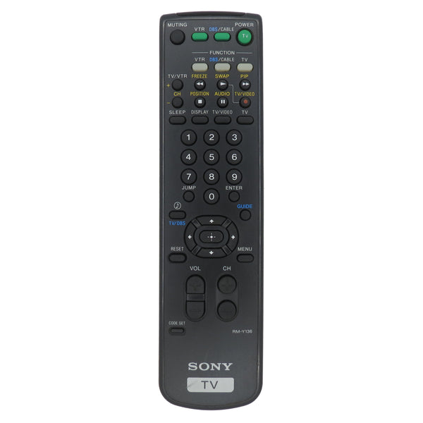 Sony RM-Y136 Pre-Owned Original TV Remote Control