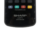 Sharp GA470WJSB Pre-Owned Factory Original TV Remote Control
