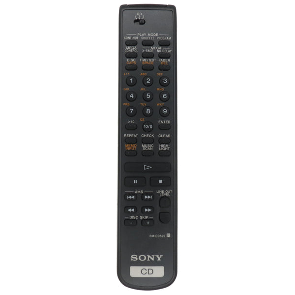 Sony RM-DC525 Pre-Owned Factory Original CD Player Remote Control