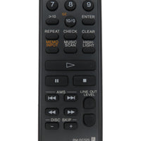 Sony RM-DC525 Pre-Owned Factory Original CD Player Remote Control