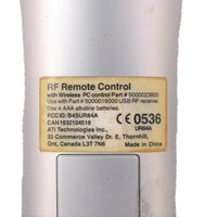 ATI 5000020400 Pre-Owned RF Remote Control, Sale For Remote Only