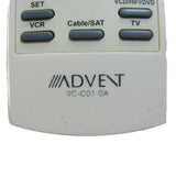 Advent RC-C01-0A Pre-Owned Factory Original TV Remote Control