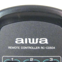 Aiwa RC-CD504 Pre-Owned Original CD Player Radio Remote Control