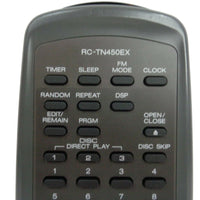 Aiwa RC-TN450EX Pre-Owned Factory Original Audio System Remote Control