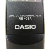 Casio RE-09A Pre-Owned Factory Original CD Player Remote Control