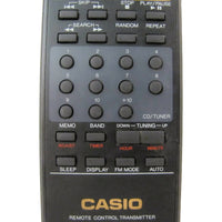 Casio RM004-003 Pre-Owned Tuner Tape CD Audio System Remote Control