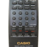 Casio RM004-003 Pre-Owned Tuner Tape CD Audio System Remote Control
