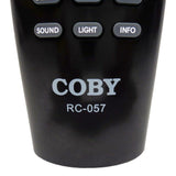Coby RC-057 Pre-Owned Factory Original TV Remote Control
