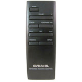 Craig Z1089 Pre-Owned Factory Original Audio System Remote Control