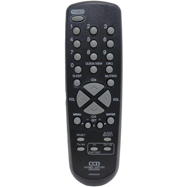 Insignia 076N0DW040 Pre-Owned TV Television Remote Control, Factory Original