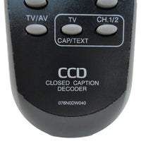 Insignia 076N0DW040 Pre-Owned TV Television Remote Control, Factory Original