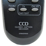 Insignia 076N0DW040 Pre-Owned TV Television Remote Control, Factory Original