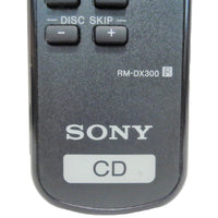Sony RM-DX300 Pre-Owned Factory Original CD Player Remote Control