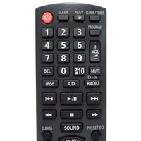 Panasonic N2QAYB000640 Pre-Owned Audio System Remote Control, Factory Original