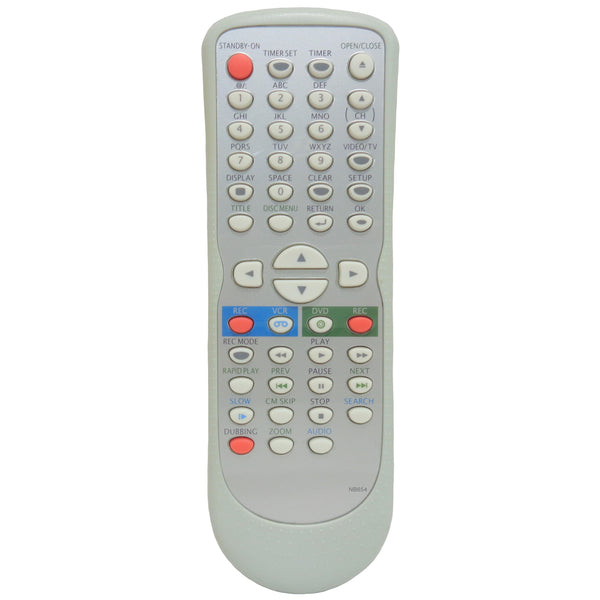 Funai NB654 Pre-Owned Original DVD Recorder VCR Combo Remote Control