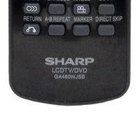 Sharp GA480WJSB Pre-Owned Factory Original TV/DVD Combo Remote Control