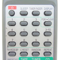 Panasonic EUR648251 Pre-Owned Portable Stereo CD System Remote Control, Factory Original