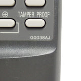 Sharp G0038AJ Pre-Owned Factory Original VCR Remote Control