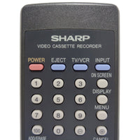 Sharp G0038AJ Pre-Owned Factory Original VCR Remote Control