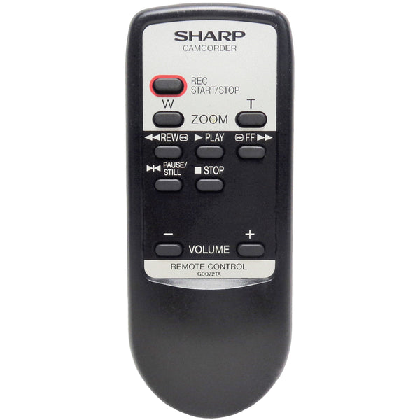 Sharp G0072TA Pre-Owned Factory Original Camcorder Remote Control