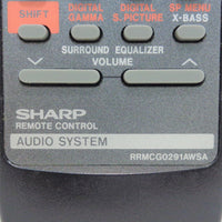 Sharp RRMCG0291AWSA Pre-Owned Original DVD System Remote Control