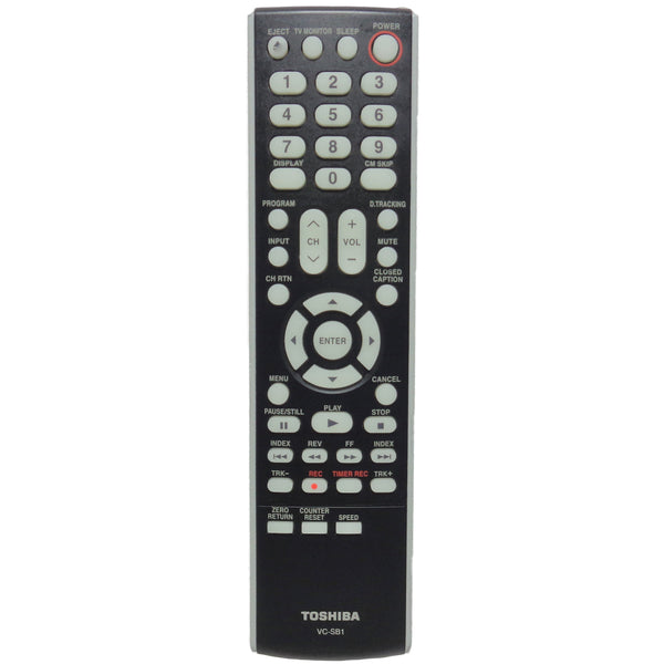 Toshiba VC-SB1 Pre-Owned Factory Original TV/VCR Combo Remote Control