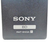 Sony RMT-B103A Pre-Owned Original Blu-Ray Player Remote Control