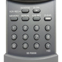 Toshiba SE-R3006 Pre-Owned Factory Original DVD Player Remote Control