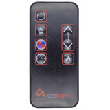 Real Flame 1-31321 Pre-Owned Electric Fireplace Heater Remote Control, Factory Original