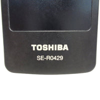 Toshiba SE-R0429 Pre-Owned Factory Original Sound Bar Remote Control