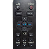 Toshiba SE-R0429 Pre-Owned Factory Original Sound Bar Remote Control