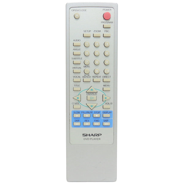 Sharp 9HL740U Pre-Owned Factory Original DVD Player Remote Control