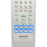 Sharp 9HL740U Pre-Owned Factory Original DVD Player Remote Control
